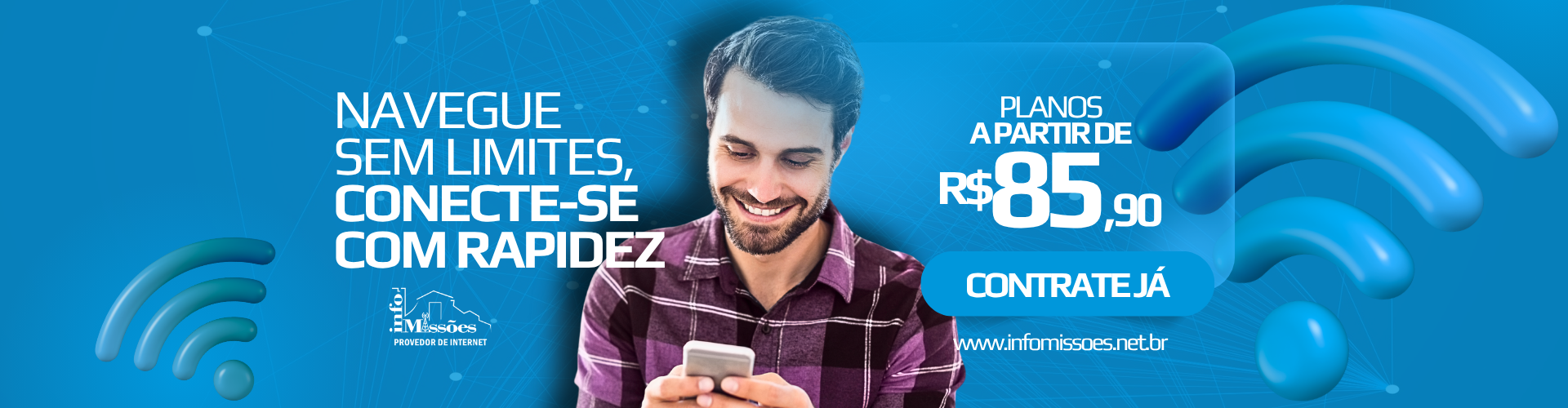 Planos Banda Larga 100% Fibra Óptica